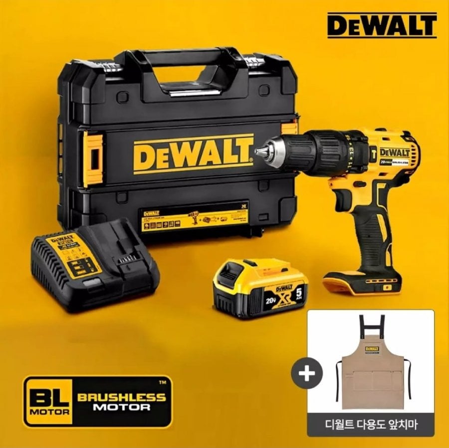 Bộ máy khoan búa không chổi than DeWalt 20V