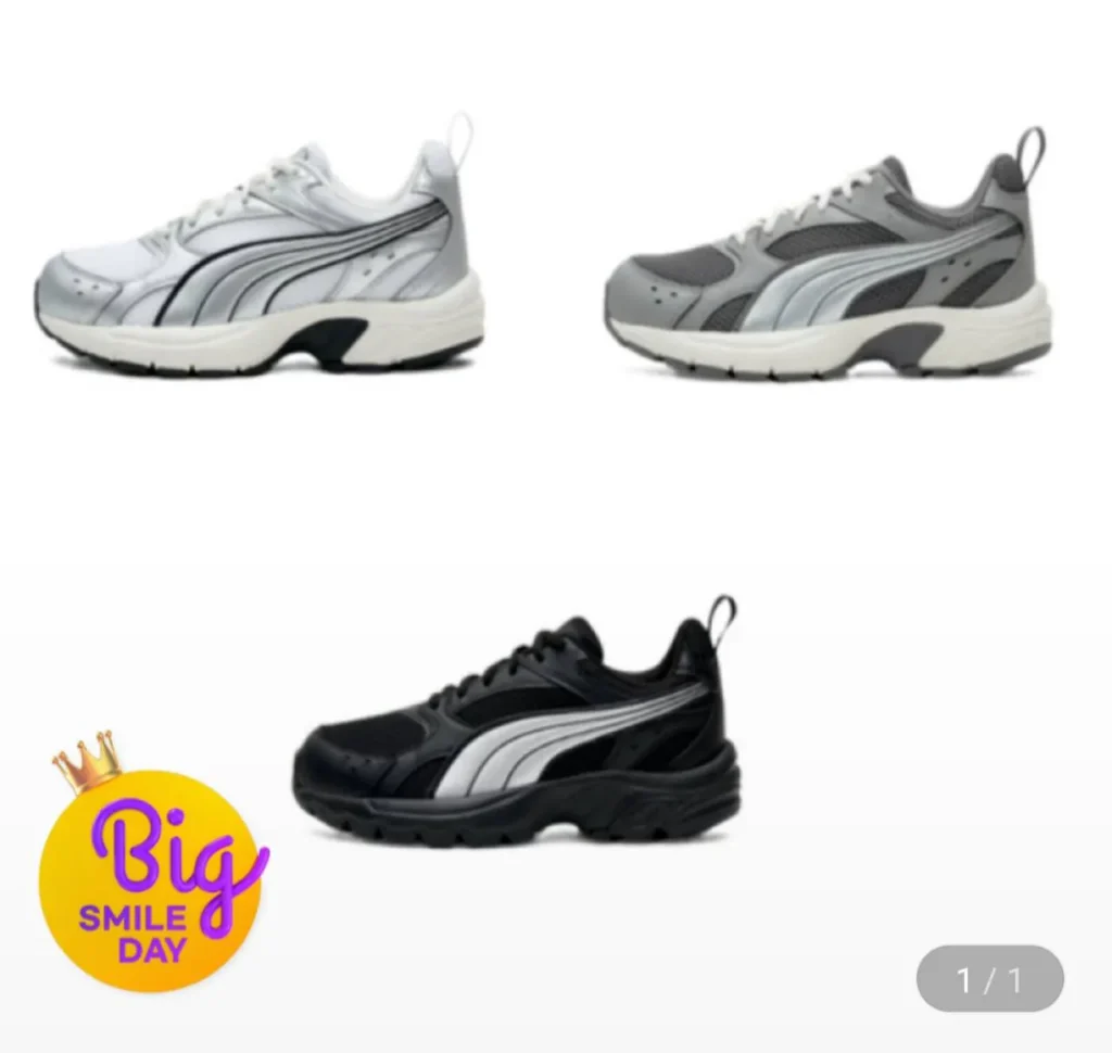 Giày thể thao xốp mềm Puma Millenio