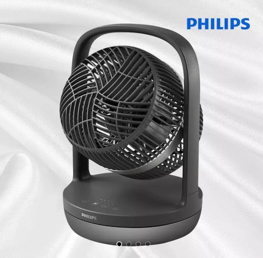 Quạt tuần hoàn Philips SilentWings 23dB Độ ồn cực thấp Lưu thông không khí để bàn cắm trại