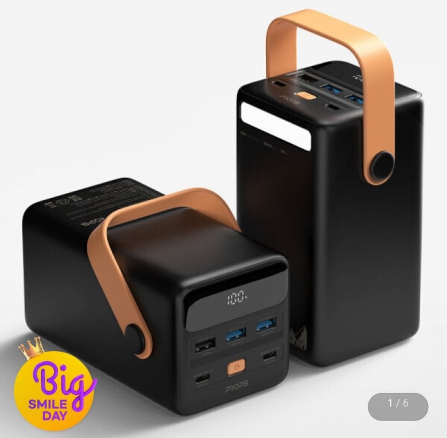Đạo cụ 65W PPS sạc cực nhanh pin phụ 50000mAh