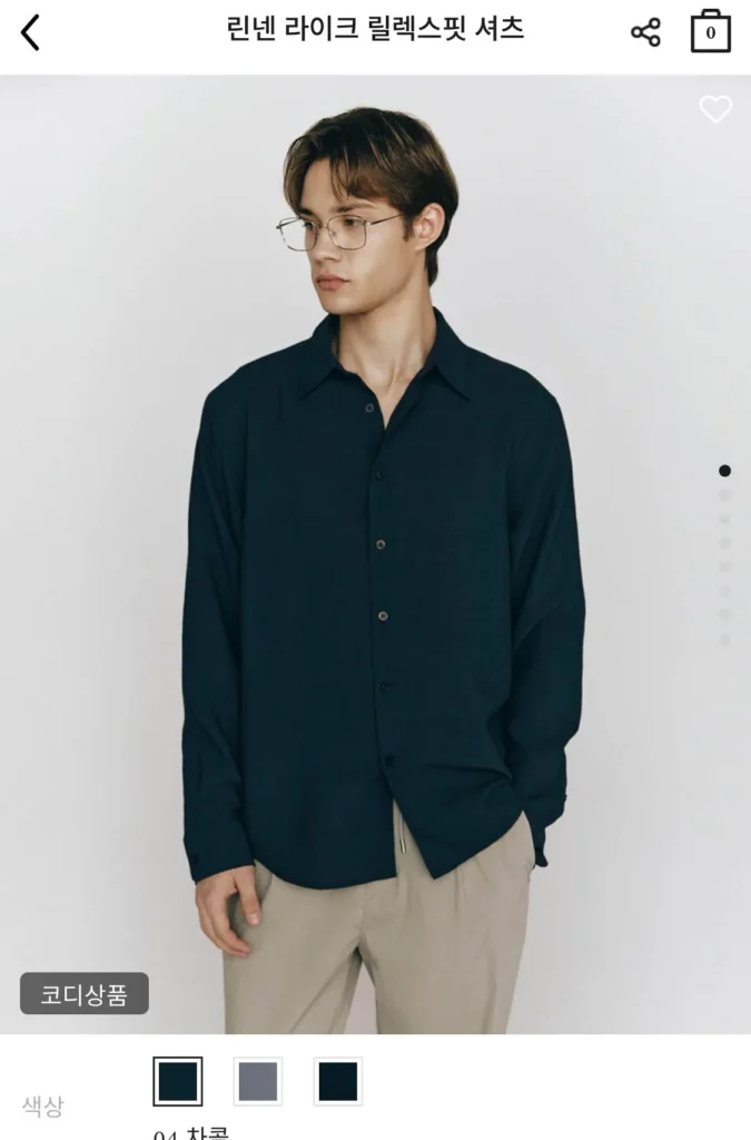 Áo sơ mi vải lanh Concept One Relax Fit