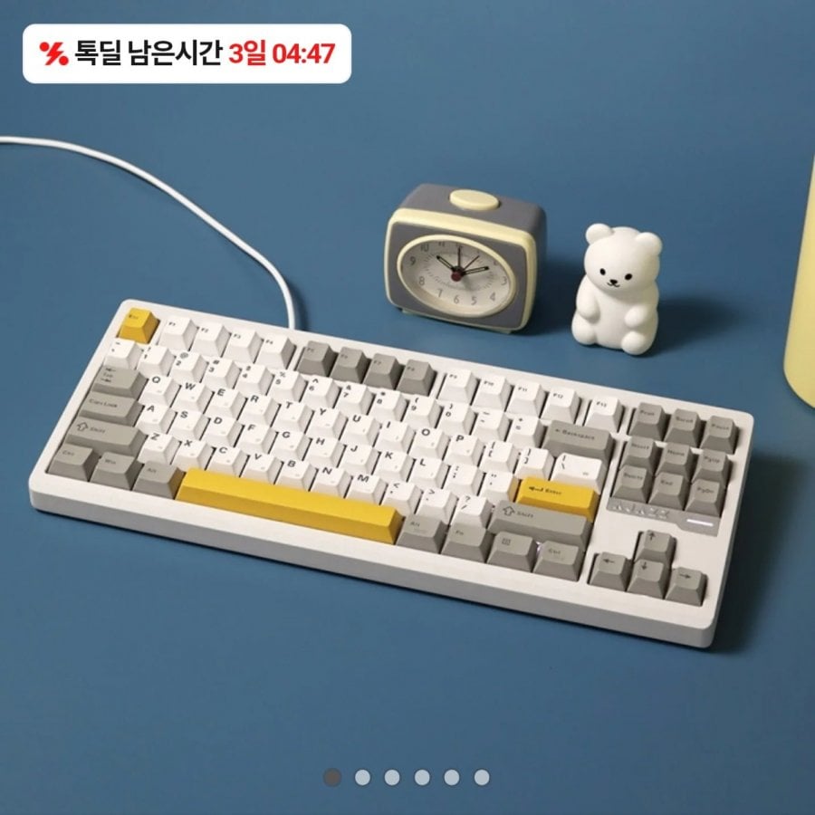 Bàn phím cơ Tenkeyless 88 phím hoàn toàn bằng nhôm AJAZZ (Chọn 1 Có dây/Không dây)
