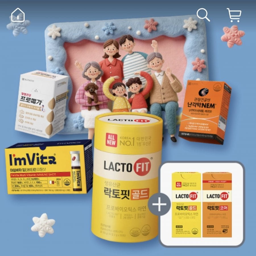 Chong Kun Dang Health Lactopit Dang Care 60 gói (4 gói) + Gold 30 gói