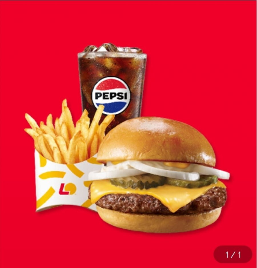 Phần Burger Phô Mai Cổ Điển Lotteria