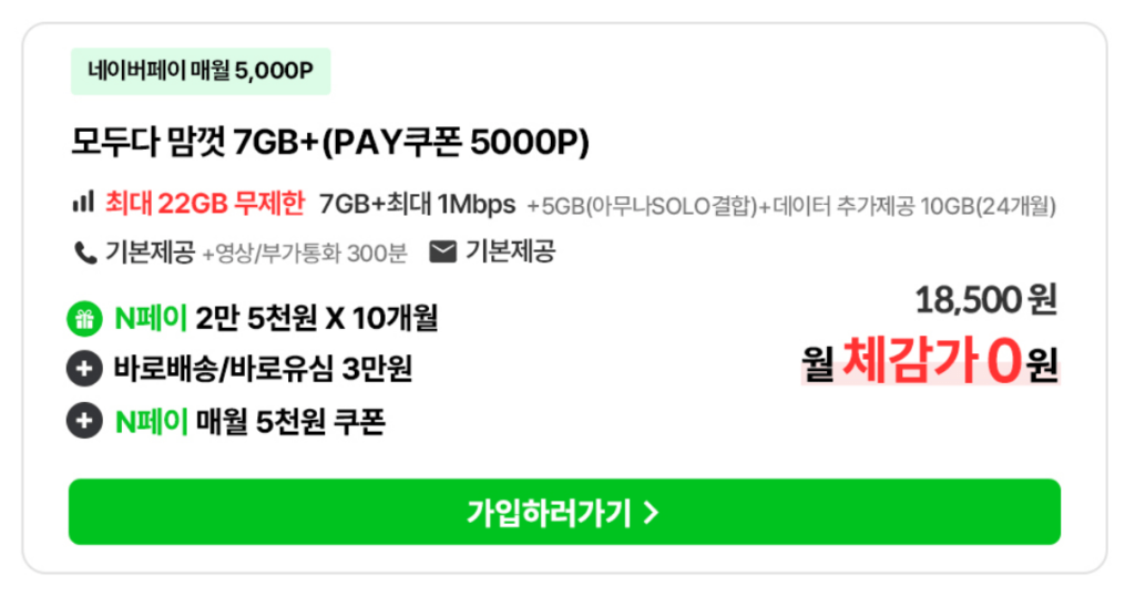 Gói cơm tiết kiệm 7GB ăn thoải mái