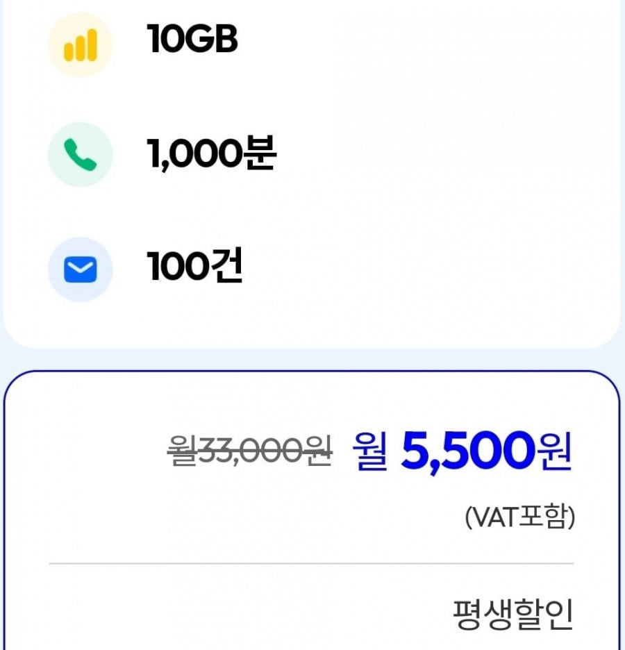 1.000 phút đàm thoại, 10GB data