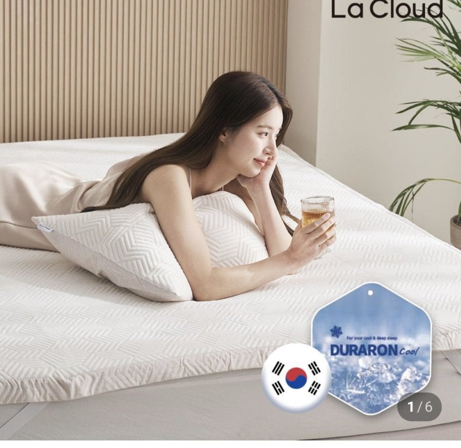 Tấm làm mát LaCloud Tấm cố định nệm Duralon trong nước Tấm làm mát mùa hè Tấm lót giường SS