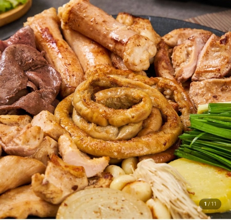 2 gói Lẩu lòng bò 1kg + 2 gói mì udon