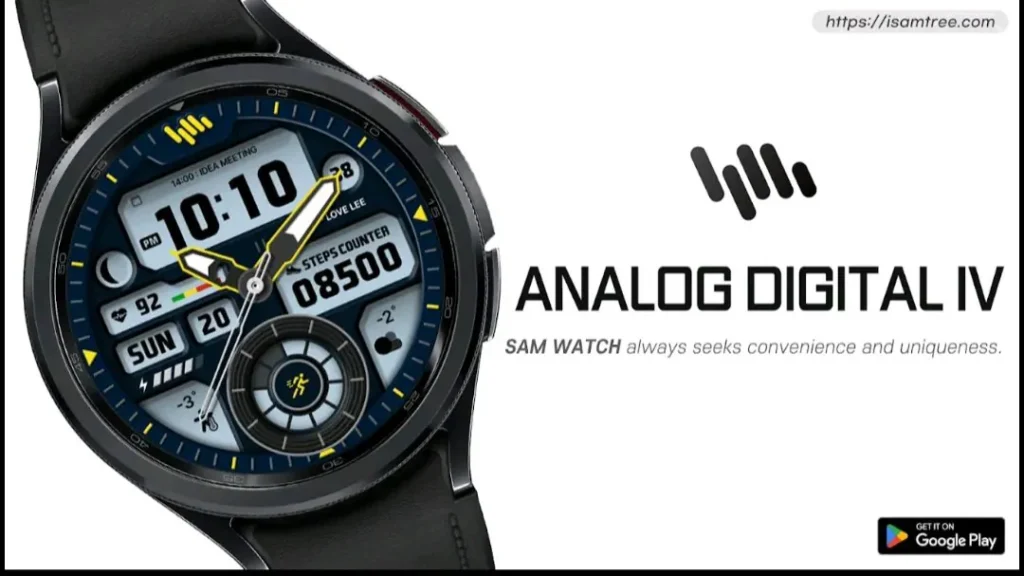 Mặt đồng hồ Galaxy Watch SamWatch AD IV