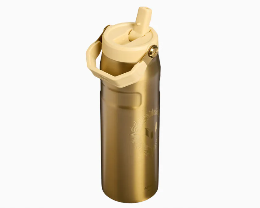 Messi x Stanley 1913 Gold Iceflow Aerolite Flip Straw 2.0 710ml Messi Legacy