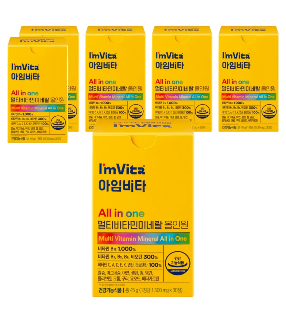 I’M Vita Vitamin tổng hợp khoáng chất tất cả trong một 30 viên x 6