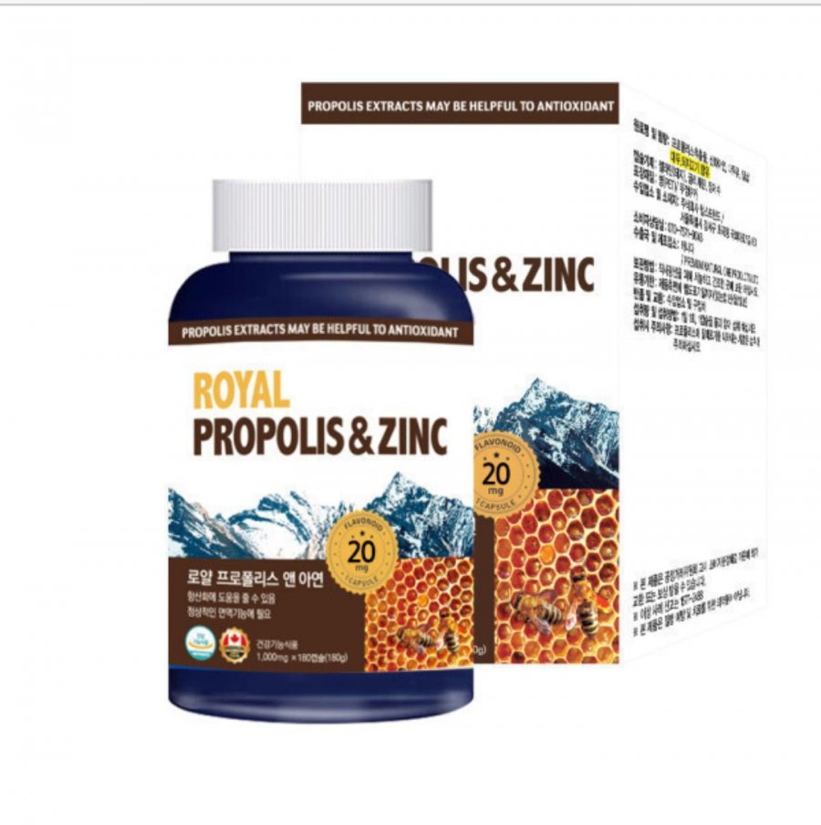 Royal Propolis & Zinc Cung cấp 6 tháng
