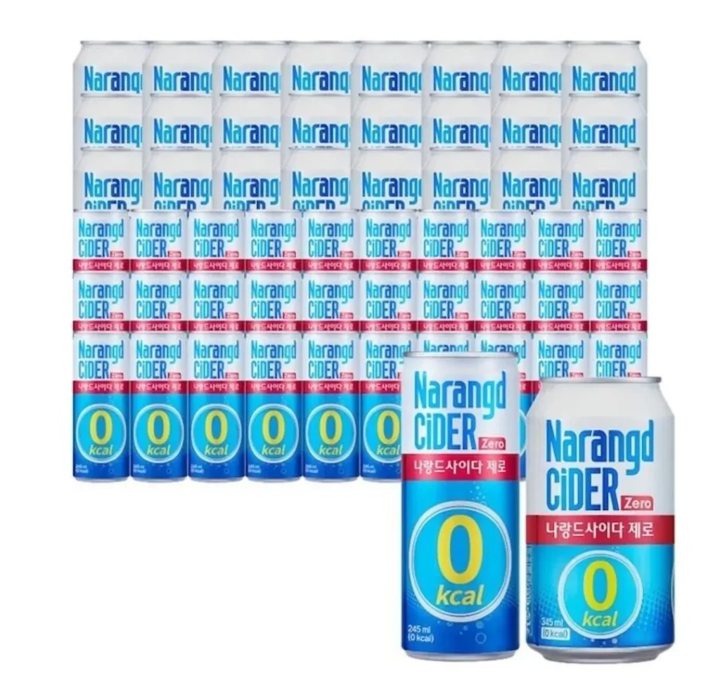 Naland Cider Zero 30 lon 245ml + 24 lon 345ml