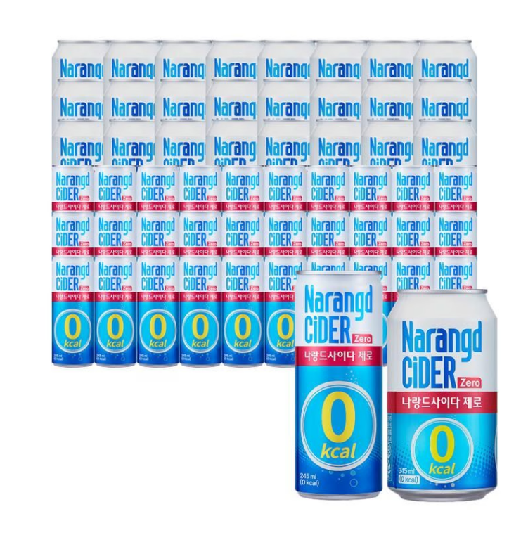 [Khác] Naland Cider Zero lon 245ml x30 + lon 345ml x24 (tuyệt vời)