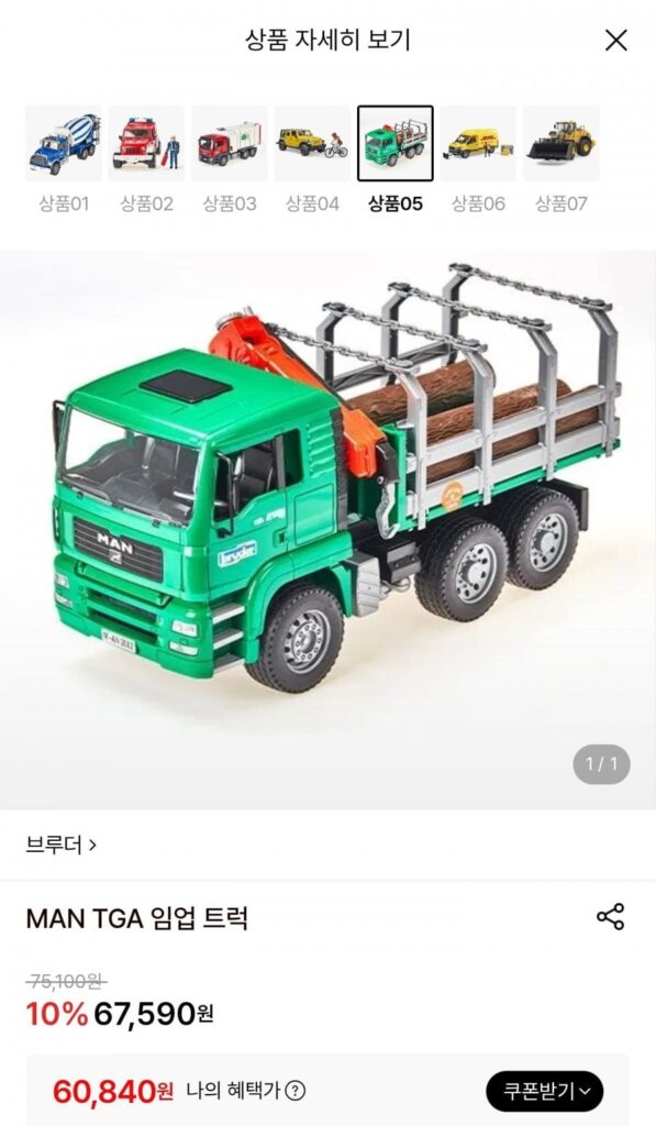 Xe tải lâm nghiệp Brooder MAN TGA