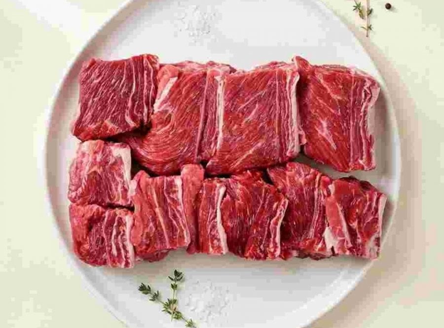100g thịt bò Úc đông lạnh jjimgalbi