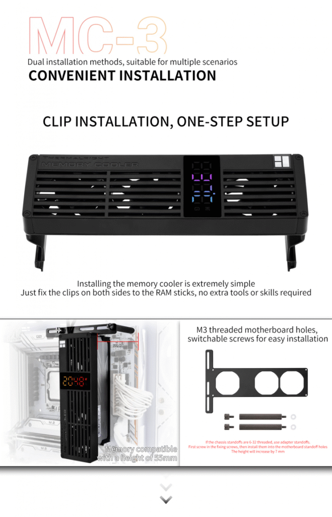 [Ali] Tản nhiệt tại chỗ RAM Thermalright MC-3