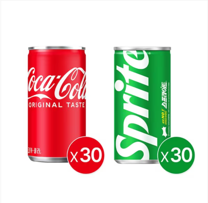 Coca-Cola 190CAN X30 + Sprite 190CAN X30