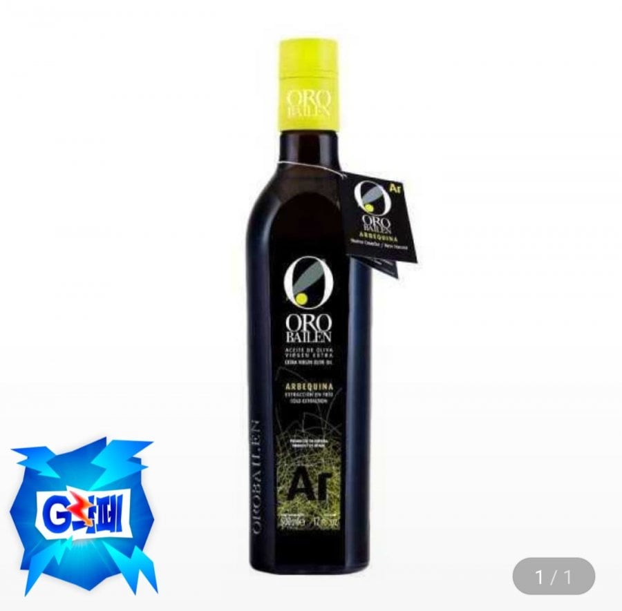 Dầu ô liu nguyên chất Orobailen Arbequina 500ml