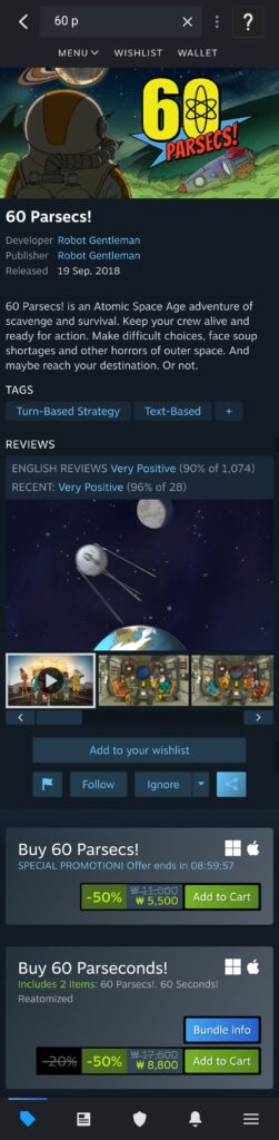 60 Parsec!