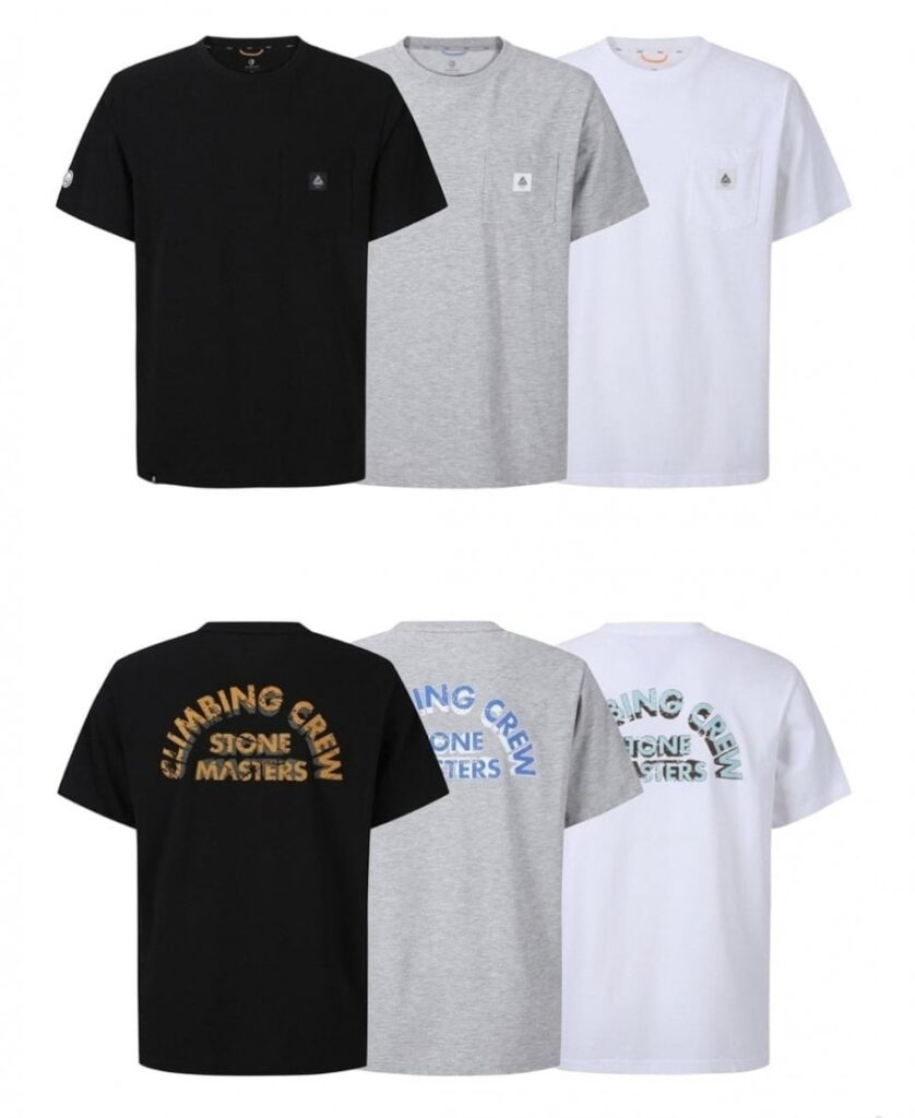 Áo thun ngắn tay đơn giản Unisex Yak màu đen