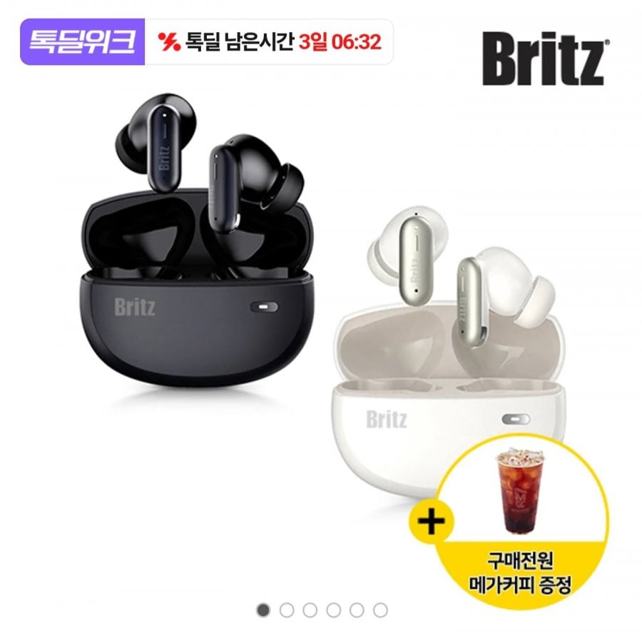 Tai nghe chống ồn chủ động Britz Bluetooth V6.0 BZ-EV9