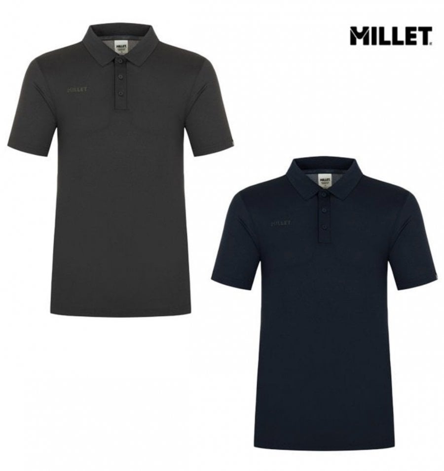 2 kiểu áo thun cổ ngắn tay chức năng Millet Marchan