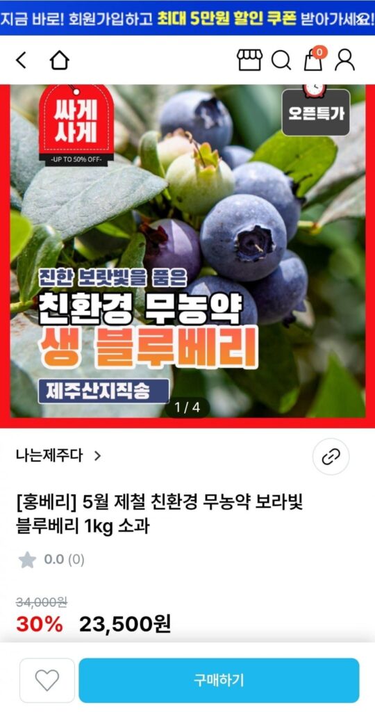 1kg quả việt quất
