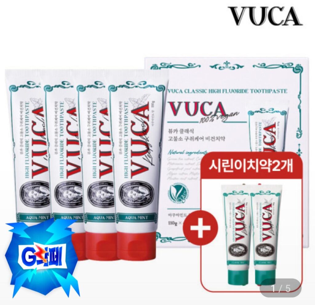 4 kem đánh răng có hàm lượng fluoride cao Viuka + 2 kem đánh răng Sirini