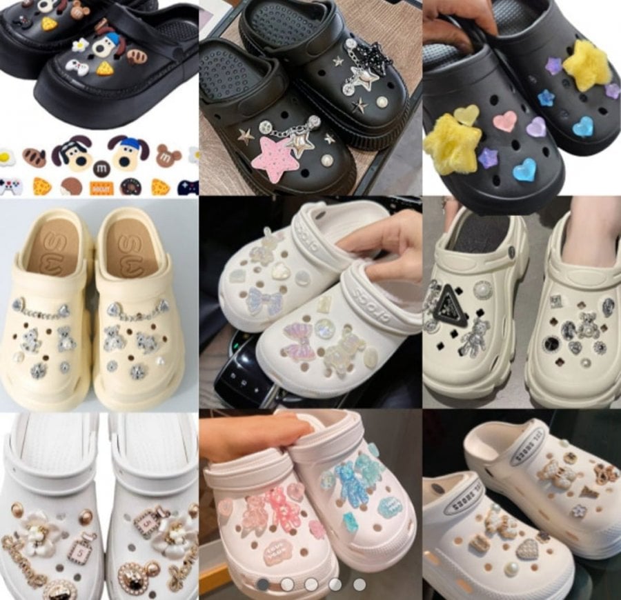 Bộ sưu tập phụ kiện Jibbitz tương thích với Crocs