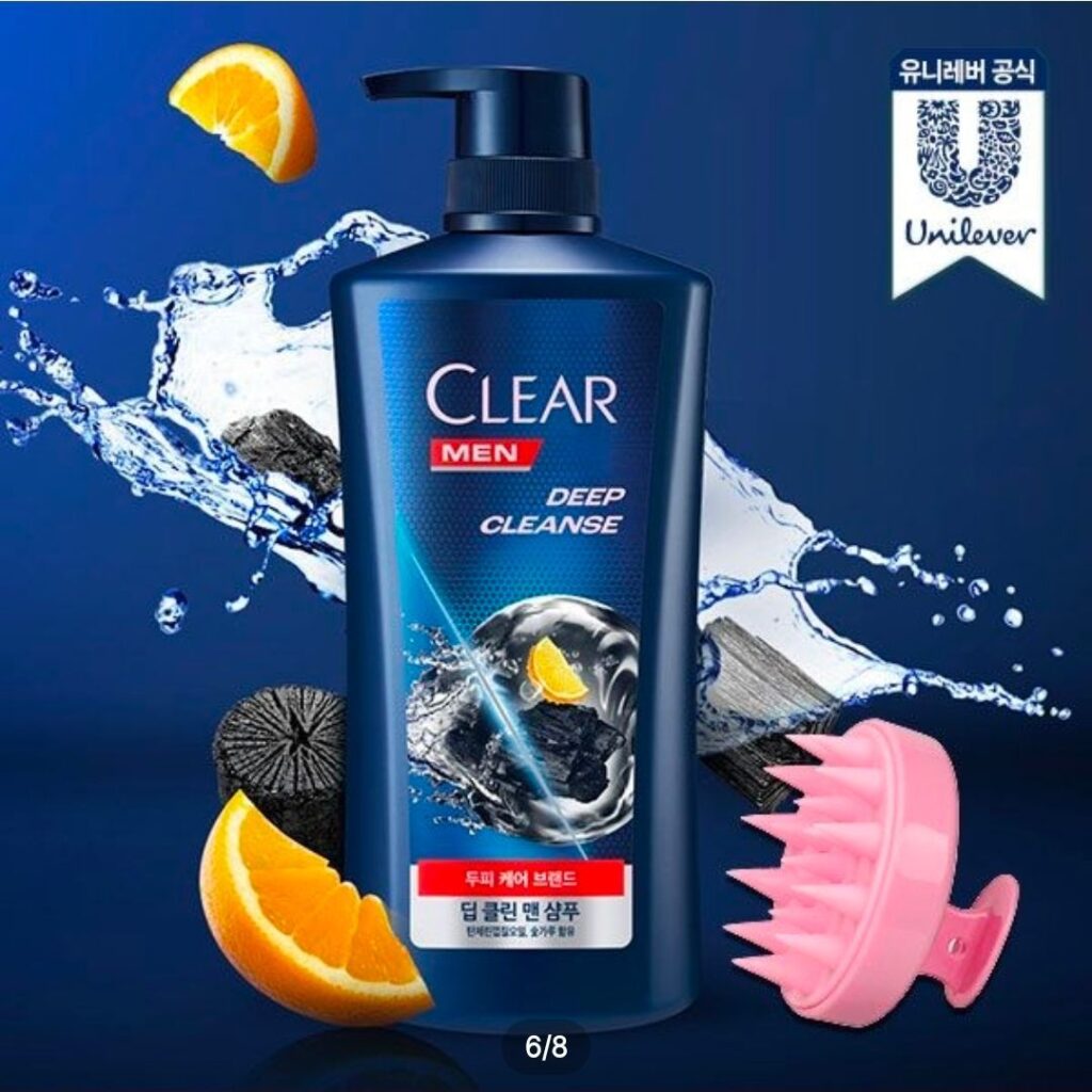Dầu Gội 1+1 Clear 650ml x 2