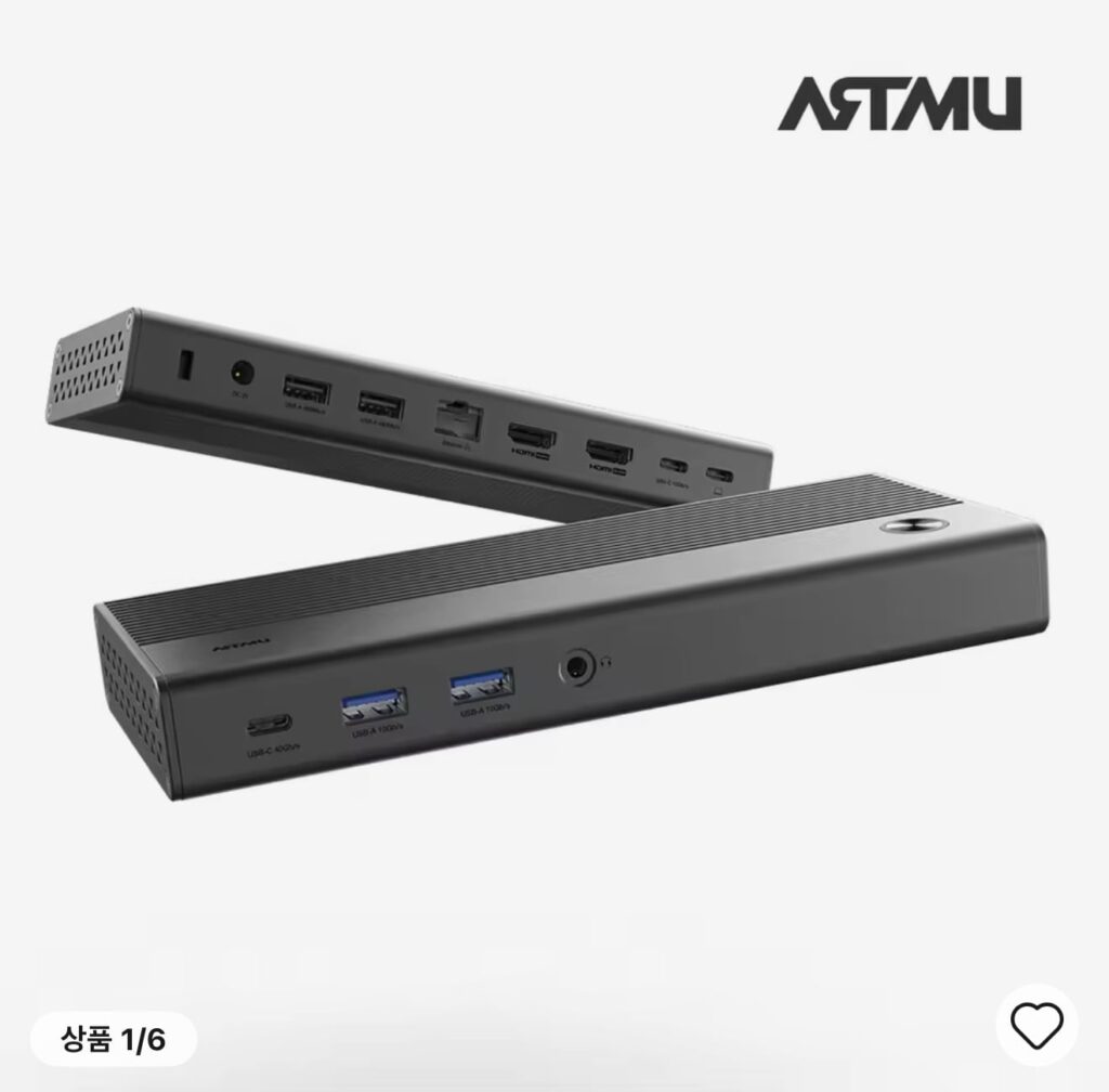 [Ali] Artmu USB4 Thunderbolt 4 Docking Station U4D110 (Code + Coin Giảm Giá)