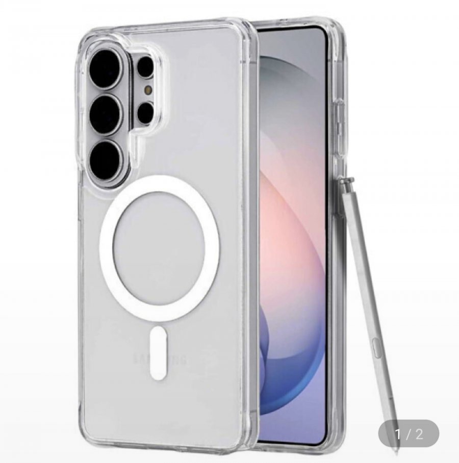 Ốp lưng trong suốt Galaxy iPhone MagSafe 1+1