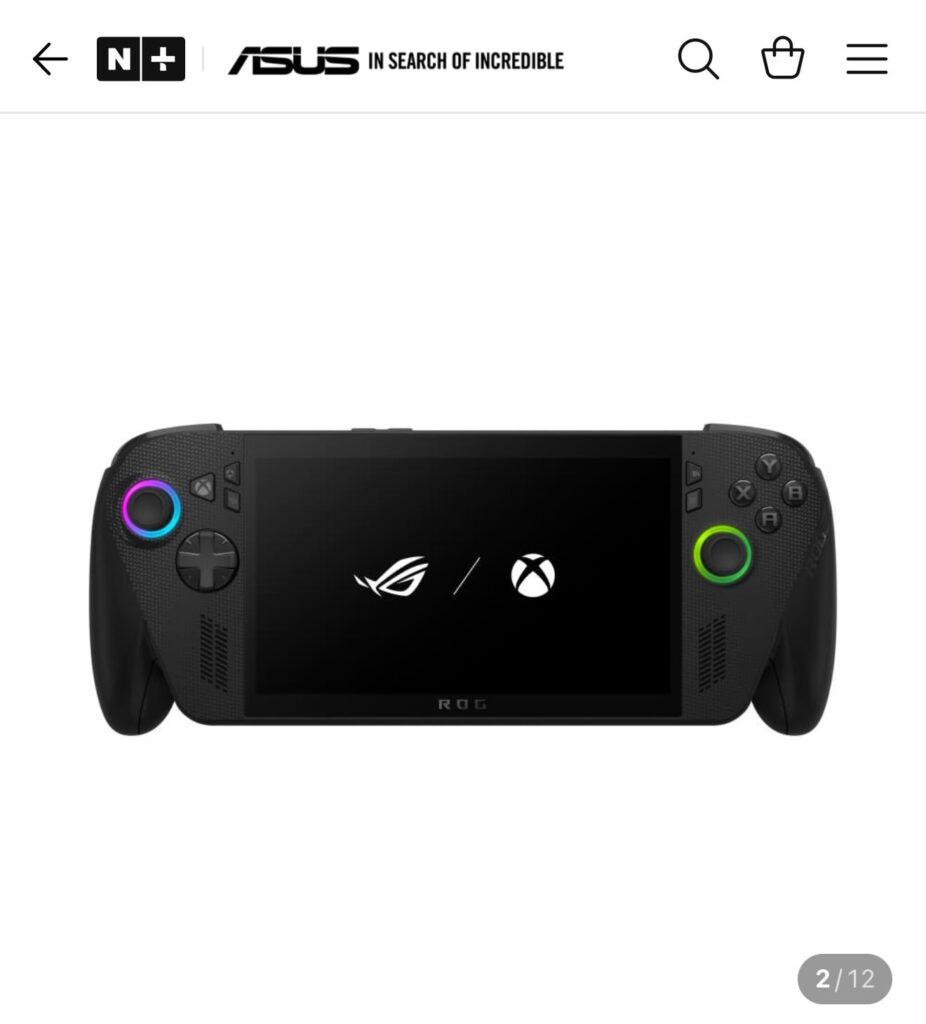 [Naver] ASUS ROG XBOX ALLY X (Giảm giá thẻ, thành viên Naver)
