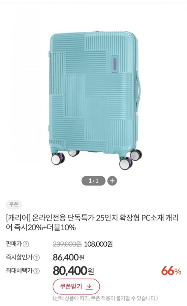 Belton Carrier 25 inch loại có thể mở rộng