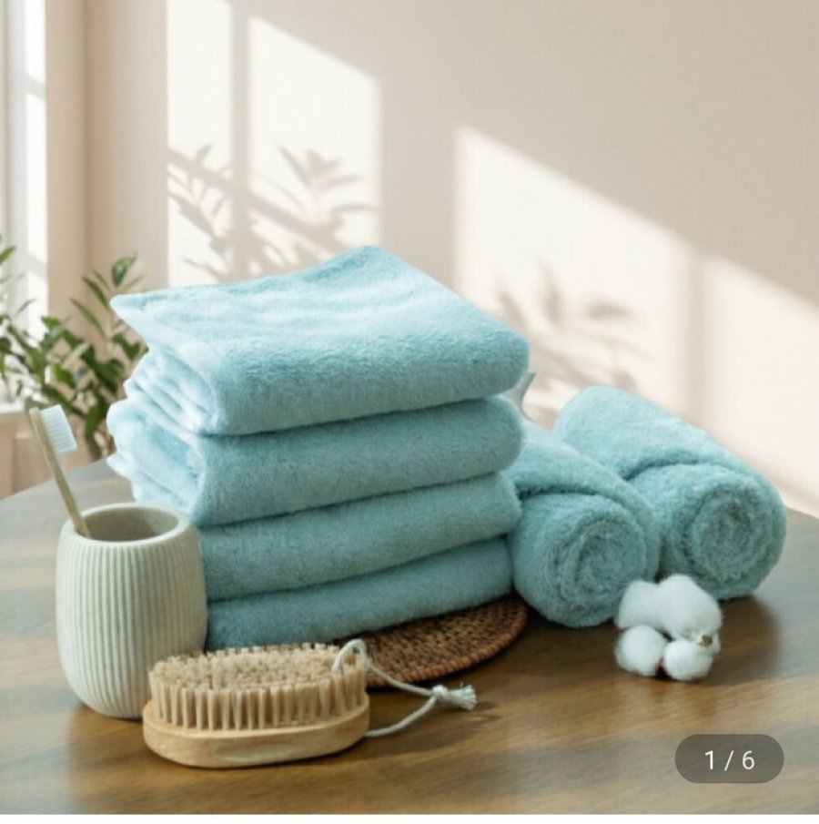 Flora 200g khăn khách sạn nặng 10 tờ sợi chải kỹ 40 tờ
