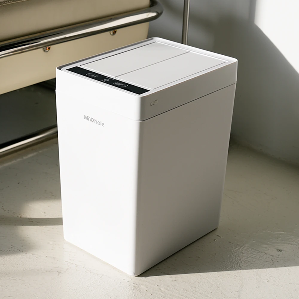 Thùng rác thông minh Mihol MH-DB2 Eco màu trắng 17L 1 chiếc
