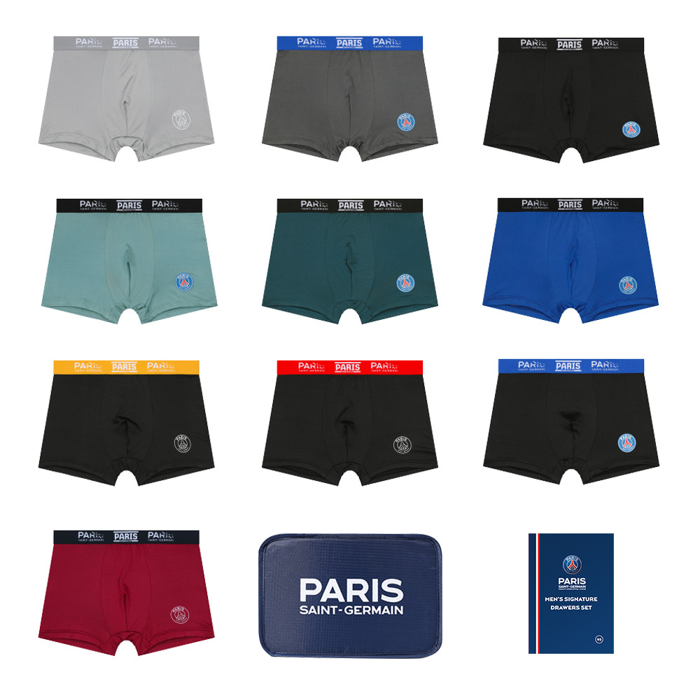 Bộ quần đùi + túi dây rút đặc trưng dành cho nam của Paris Saint-Germain, 95, 10 miếng, 1 bộ