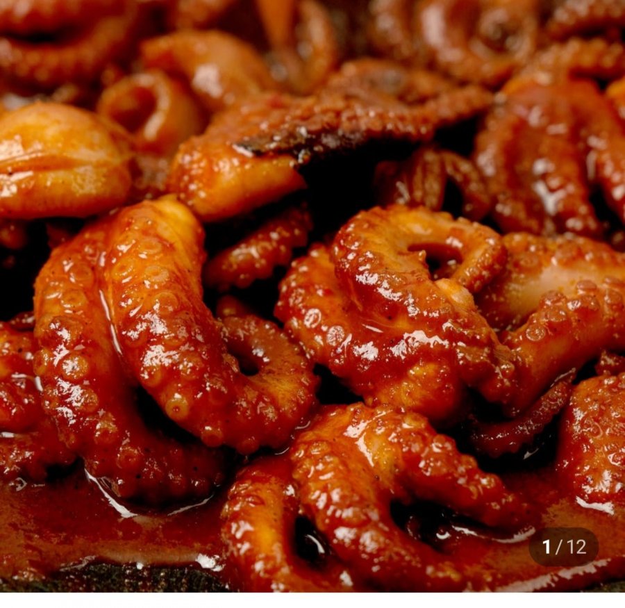 Bạch tuộc xào 300g 4 gói