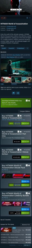 Thế giới ám sát HITMAN