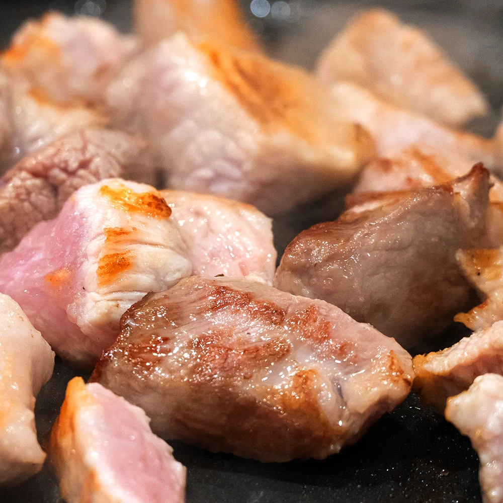 Thịt lưng lợn Hàn Quốc loại 1+ dùng để nấu, 500g, 2 gói