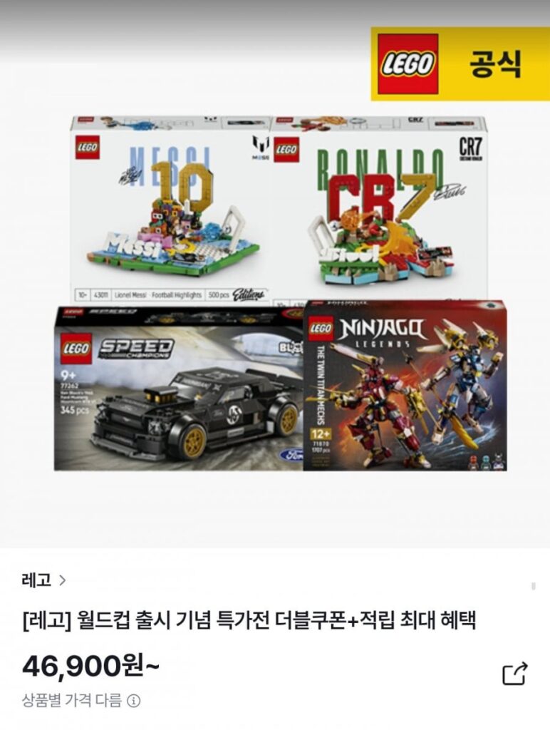 LEGO 43011 Lionel Messi Điểm nổi bật về bóng đá