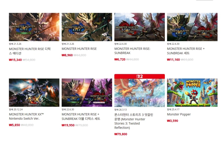 Phiên bản chuyển đổi chéo đôi Monster Hunter