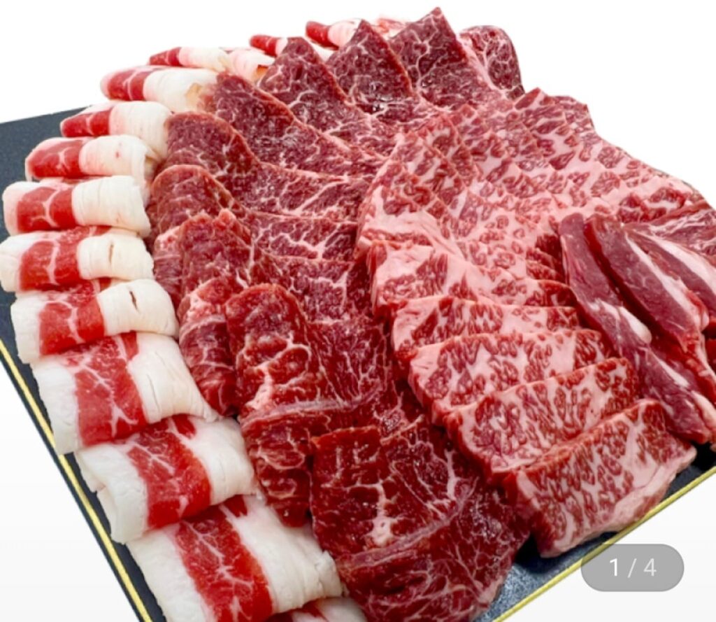 Bò Úc sạch các loại (kkotgalbi, salchisal, thăn hoa, cá anchosal, thịt ba chỉ bò) 