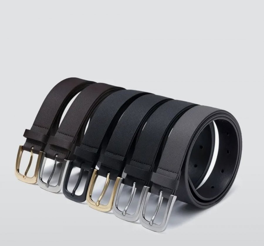 Thắt lưng da tổng hợp Saffiano