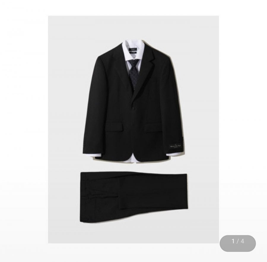 Bộ vest nam có lớp lót nửa lớp vừa vặn tiêu chuẩn của ANDG