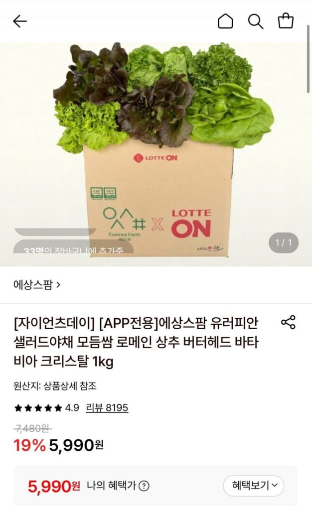 Salad Âu 1kg