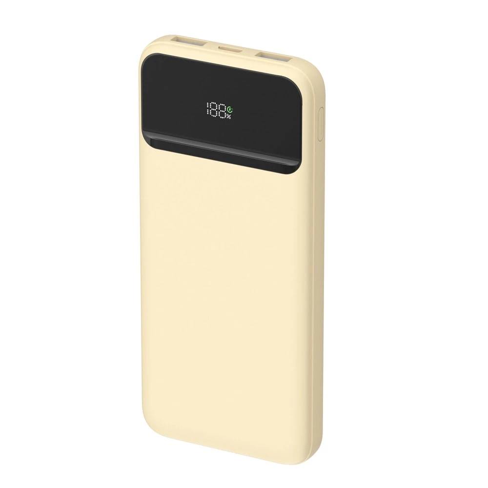 Pin phụ 3 cổng EarMac 10000mAh PTPB-30, màu vàng, 1 chiếc