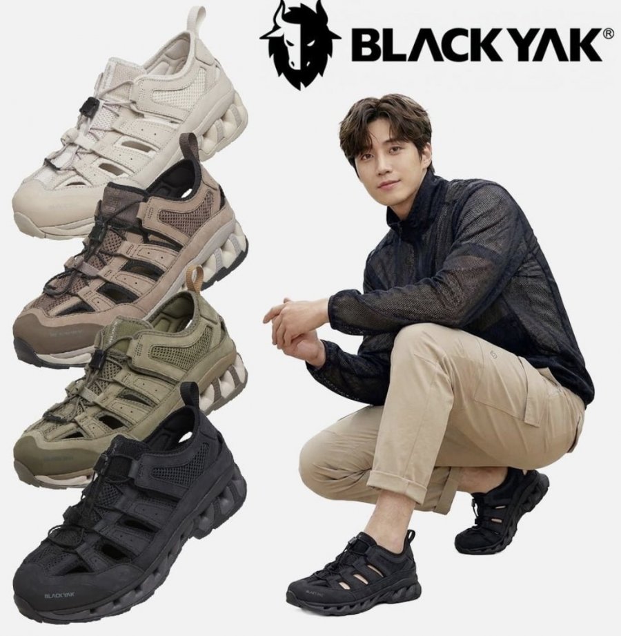 Dép đi bộ đường dài thông thường Black Yak Watermoon
