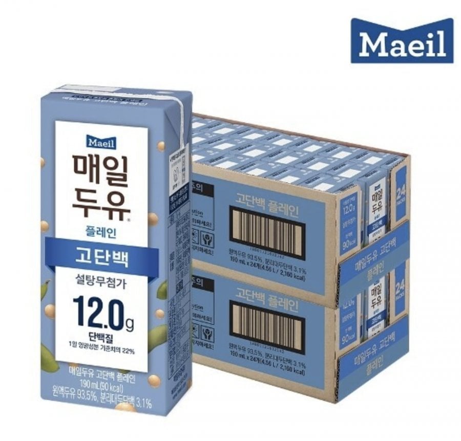 Sữa đậu nành Maeil Protein cao 190ml 48 gói